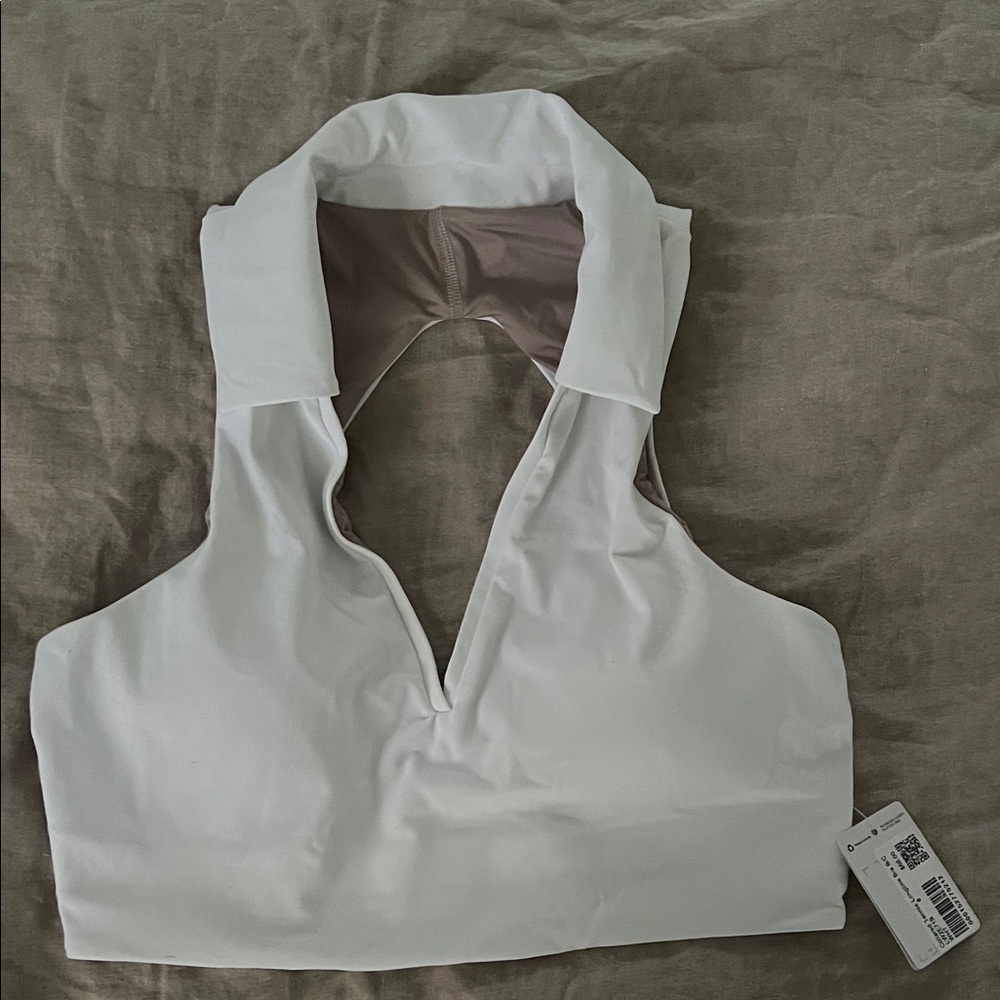 Lululemon Athletica White Tank Top